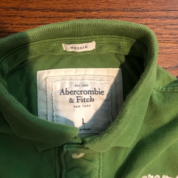 Abercrombie and Fitch Men’s Polo Shirt Size L - Picture 2 of 4